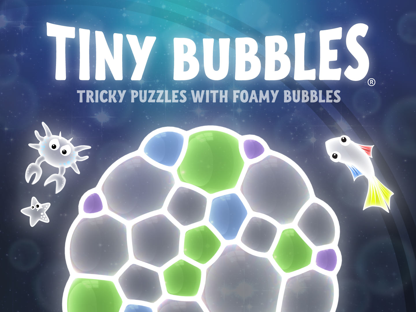 Tiny Bubbles Title